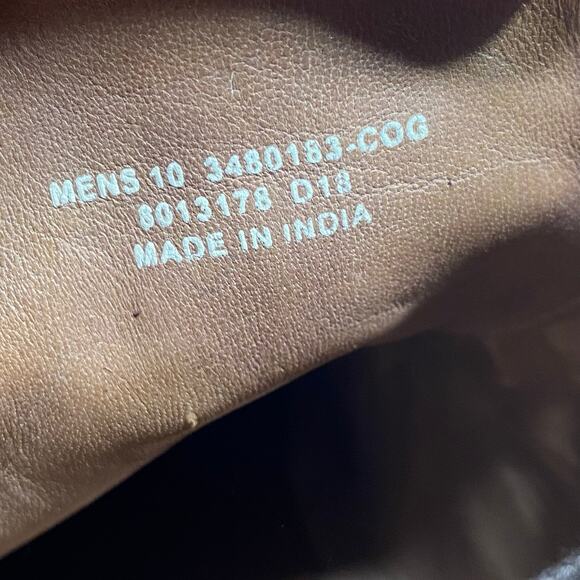 Frye Ashland Brown Leather Chukka Boots Men's Size 10 Ankle Lace-Up Cognac - Picture 8 of 8